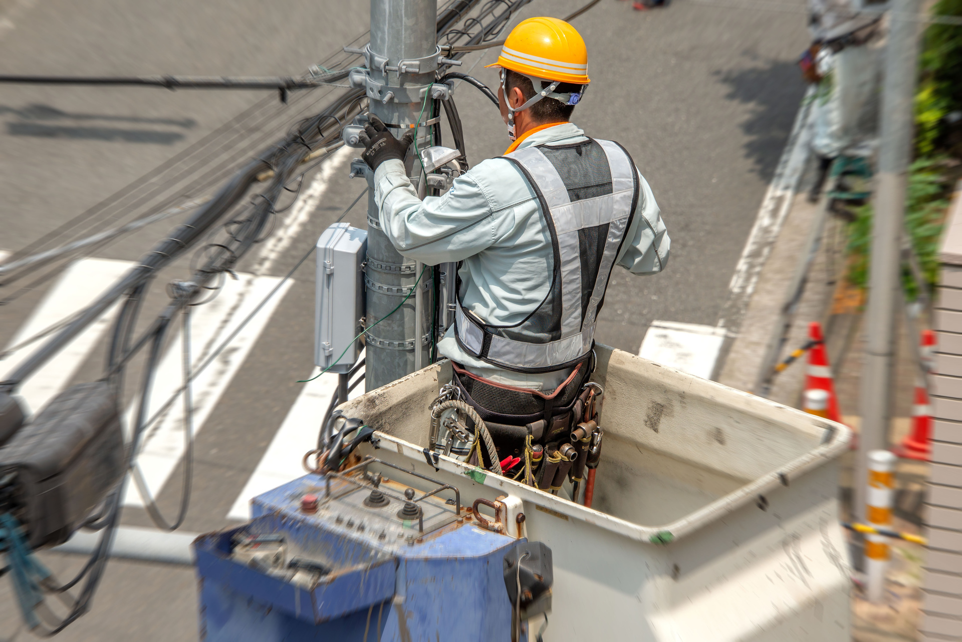 通信工事の仕事で手に職をつける